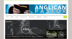 Desktop Screenshot of anglicanpastor.com